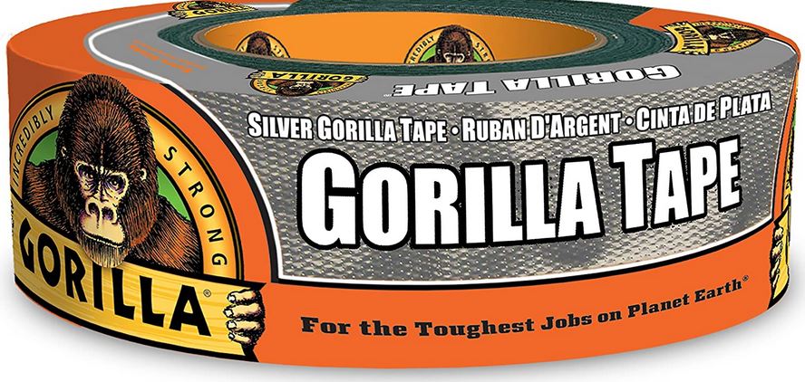 GORILLA TAPE SILVER 35 YARDS