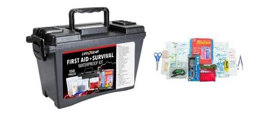 LIFE GEAR FRST AID SURVI-KIT 150