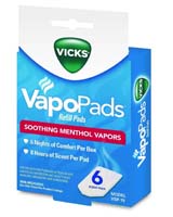 VICKS WATERLESS VAPOR SCENT PADS