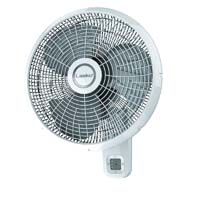 LASKO FAN 16"WALL MOUNT W/REMOTE