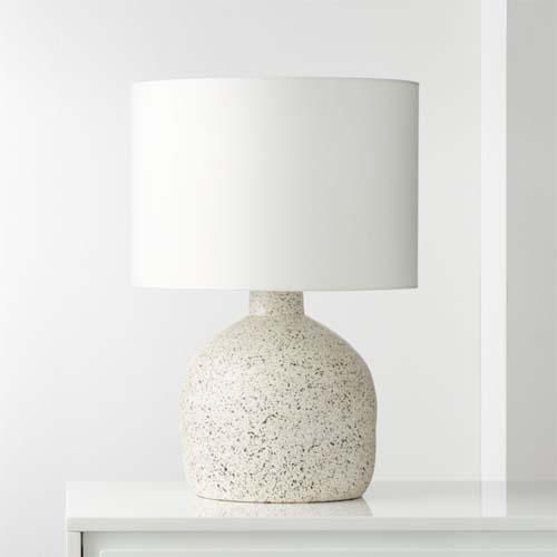 WHITE CERAMIC LAMP