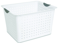 BASKET STORAGE ULTRA DEEP WHT