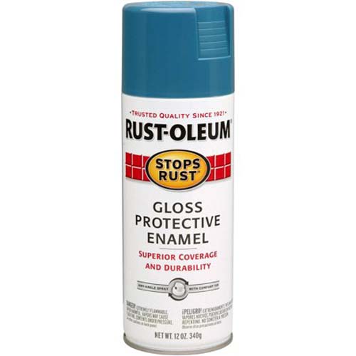 PAINT SPRAY RUSTSTOP MAUI BLUE