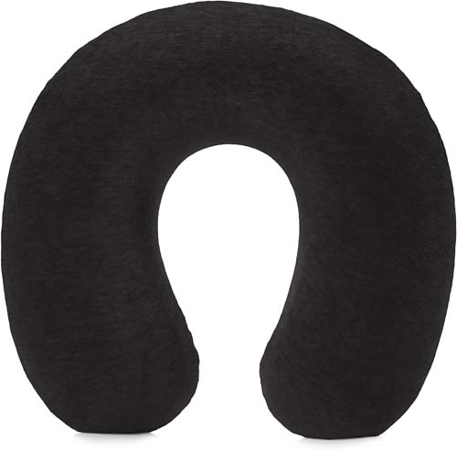 GG NECK PILLOW SPANDEX BLK