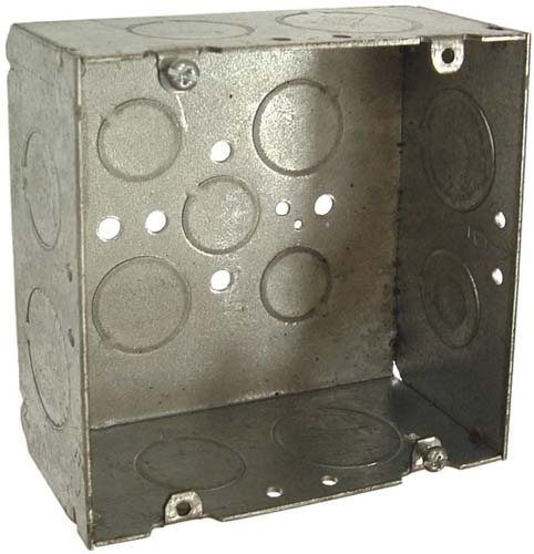 CA BOX ENT 4X4X2 3/8 SQ DP 1/2