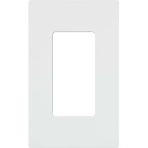 CW WALL PLATE REC POWR SINGLE WH