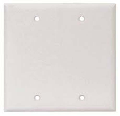 CW WALLPLATE BLANK 2G WHT #2137W