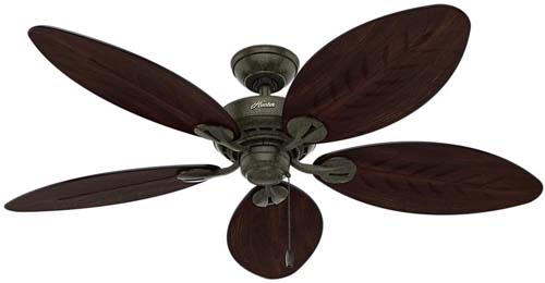 HUNTER FAN 54" BAYVIEW PROV/GOLD