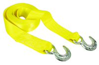 KEEPER 89815-10A Emergency Tow Strap, 12,000 lb Weight Capacity, Yellow