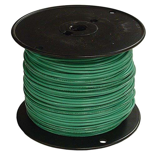 WIRE #2-19 GREEN 500FT STR THHN