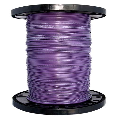 WIRE 14 PURPLE 500FT STR THHN