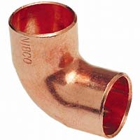 AC 90 DEG COPPER ELBOW CXC 3/4