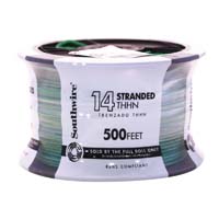 WIRE 14 GREEN 500FT STR THHN