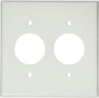 CW WALLPLATE 2G 2-5/32 HOLE