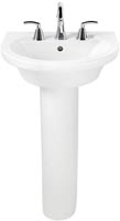 TROPIC PETITE PEDESTAL 8" WHITE