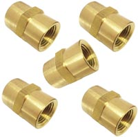 COUPLING BRASS  1/4 #454-001