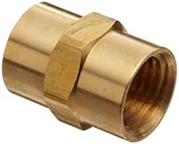 COUPLING BRASS  1 #454-005