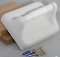 ACP TOILET PAPER HOLDER W/ROLLER