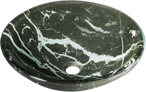 BIONIC BLACK & WHITE MARBLE VESS