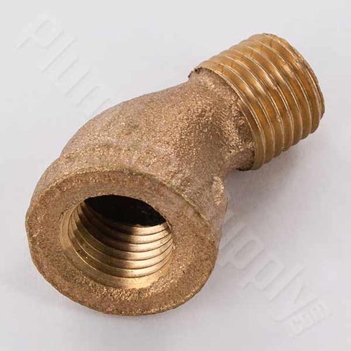 ELBOW 45 ST. BRASS 1/4 #451-101