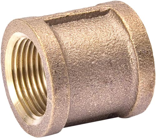 COUPLING BRASS  3/4 #454-004