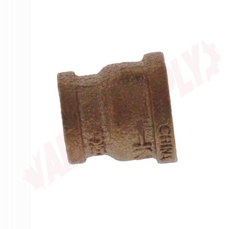 COUPLING BRASS 1/2X3/8 #454-032