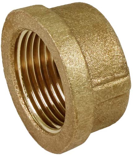 CAP BRASS 1 1/2