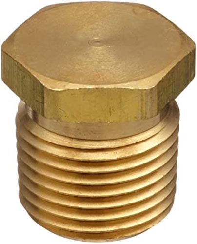 PLUG BRASS (SOLID) 1 1/4 458-096