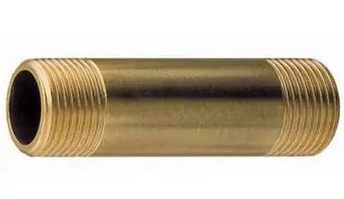 NIPPLE BRASS 3/8X5 1/2