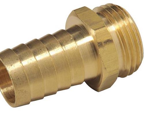 HOSE NIPPLE BRASS 34" X 1"