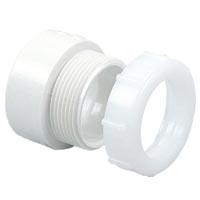 TRAP-ADAPTER DWV 1 1/2 SLIP/OVER