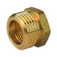 REDUCER BRASS 1 X 3/4 #455-054