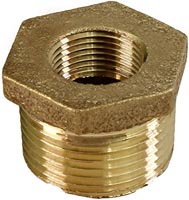 REDUCER BRASS 1 1/4 X3/4