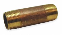 NIPPLE BRASS 3/8X4 #462-040