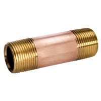 NIPPLE BRASS 1/2XCLOSE #463-001H