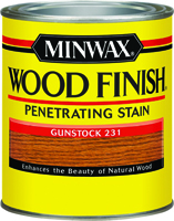 Minwax Wood Finish 70045000 Wood Stain, Gunstock, 1 qt Can