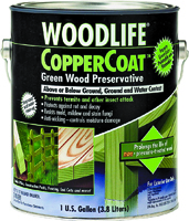 Wolman WoodLife CopperCoat 1901A Wood Preservative, Green, 1 gal Can