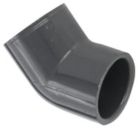 ELBOW 1 1/2"45 SCH80 SXS 817015