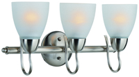 Boston Harbor Dimmable Vanity Light Fixture, (3) 60/13 W, Medium, A19/Cfl