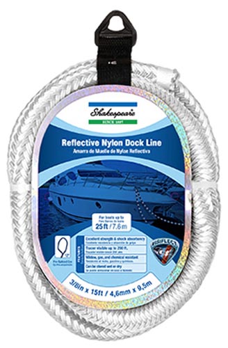 1/2X25' REFLECTIVE DOCKLINE WHT