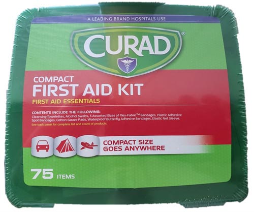 CURAD COMPACT 75PC KIT