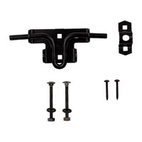 NATIONAL DOOR/GATE LATCH BLACK