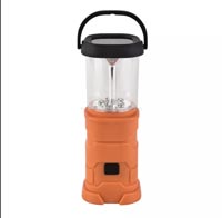 ORANGE LED SOLAR LANTERN