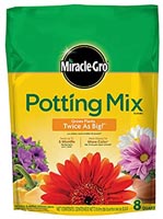 MIRACLE GRO POTTING MIX 8QT