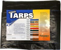 TARPAULIN MESH 6 X 8 BLACK