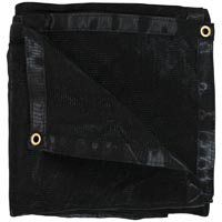 TARPAULIN MESH 8 X 10 BLACK