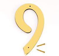 HY-KO NUMBER #9 SOLID BRASS 4