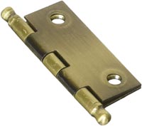 NATIONAL HINGE NRW BRASS 1-1/2IN