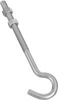 NATIONAL J-HOOK BOLT 3/8X7 ZINC