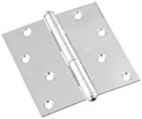 NATIONAL DOOR HINGE SS 4IN